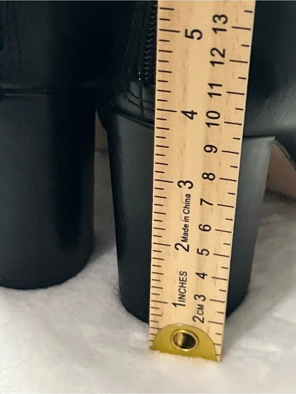Jessica Simpson Black Open-Toe‎ Block Heel Booties with Side Cutouts, Size 7M/37